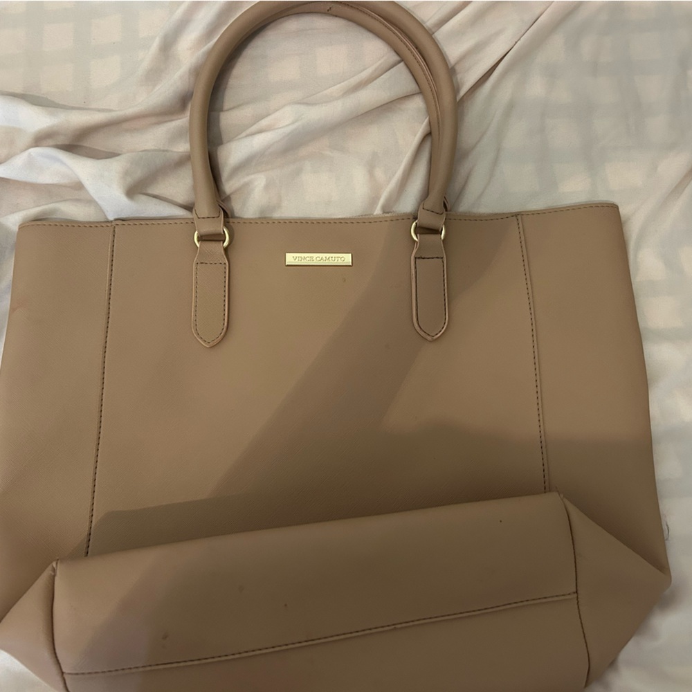 Vince camuto Beige Tote Bag